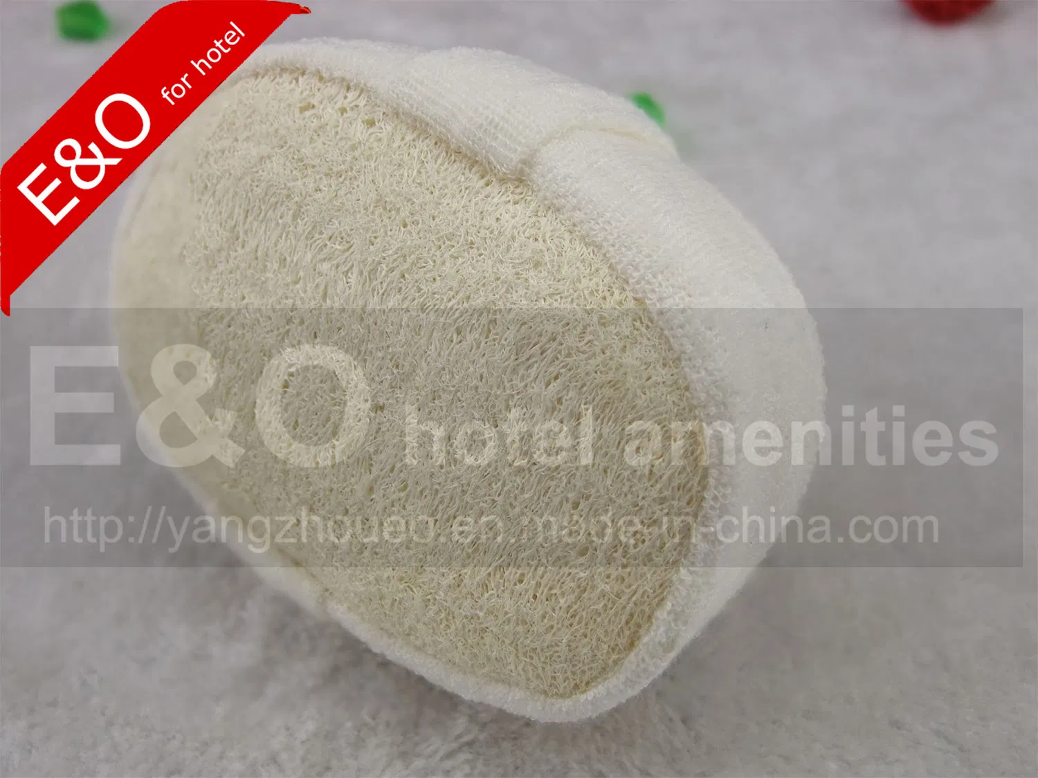 Oval Hotel Natural Sponge Bath Loofah