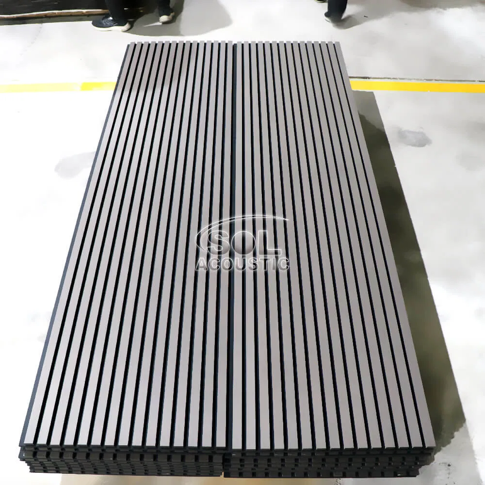 Sol Acoustic Wall Boards Wood Ceiling Board for Indoor Wall Panel