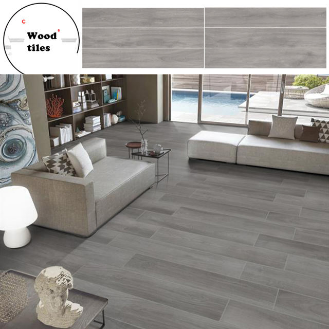 200X1000mm Porcelain Tiles Matte Surface Non Slip Porcelain Wood Look Floor Tiles