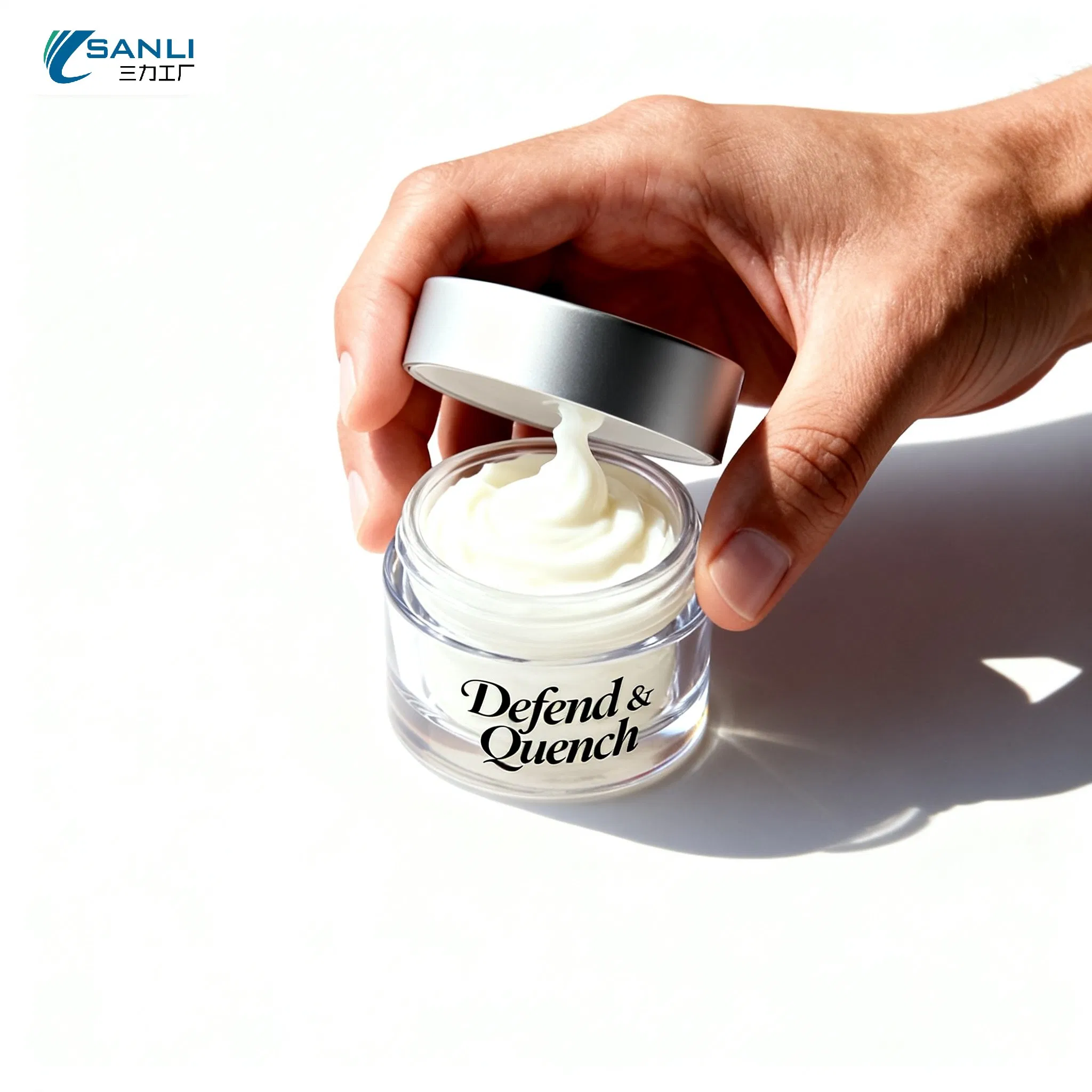 Organic Brightening and Hydrating Face Cream with Decarboxy Carnosine HCl and Hydrating Oils for Glow and Moisture Balance