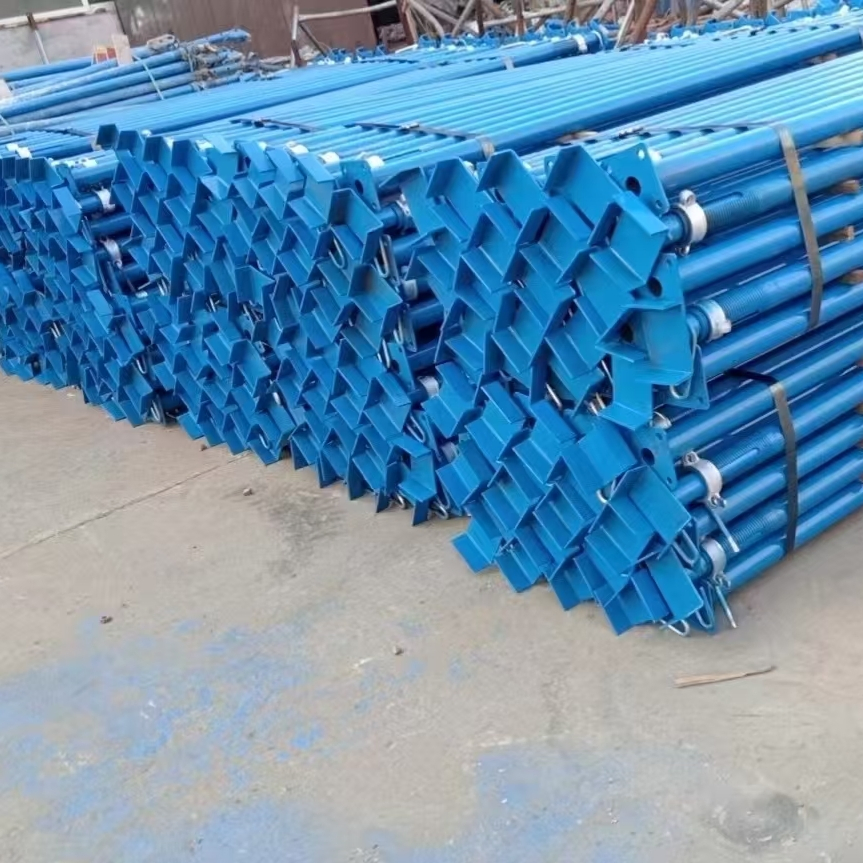 Galvanized Formwork Jack Scaffolding Adjustable Steel Push Pull Prop