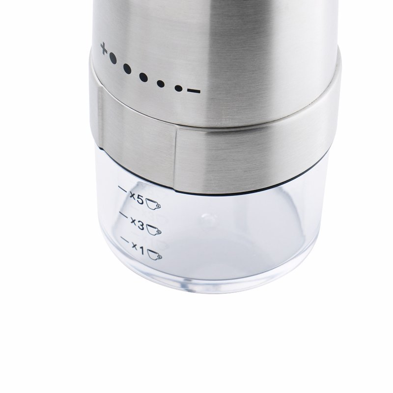 Rechargeable Stainless Steel Electric Coffee Grinder Home Office and Travel Use