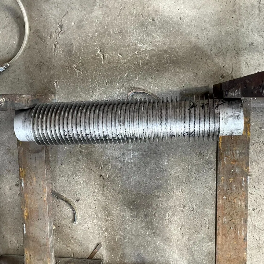 Copper Spiral Finned Tube with Anti-Corrosion Coating for HVAC Systems