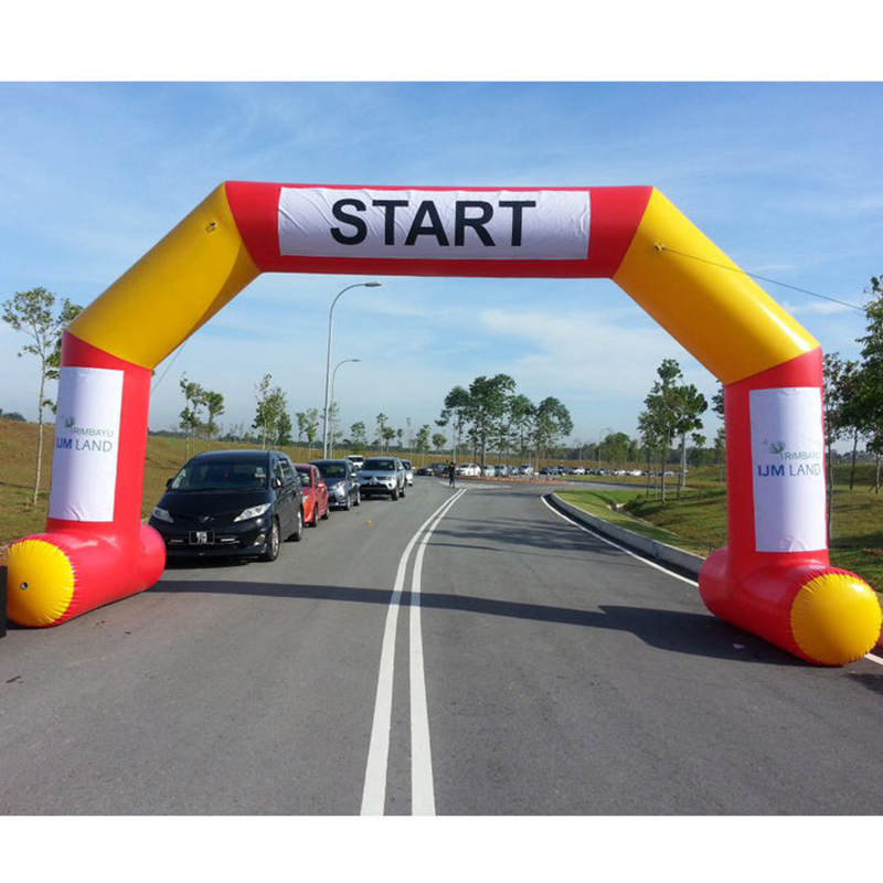 Inflatable Entrance Arch for Amusement Park Entrance Outdoor Inflatable Welcome Arch for Amusement Park