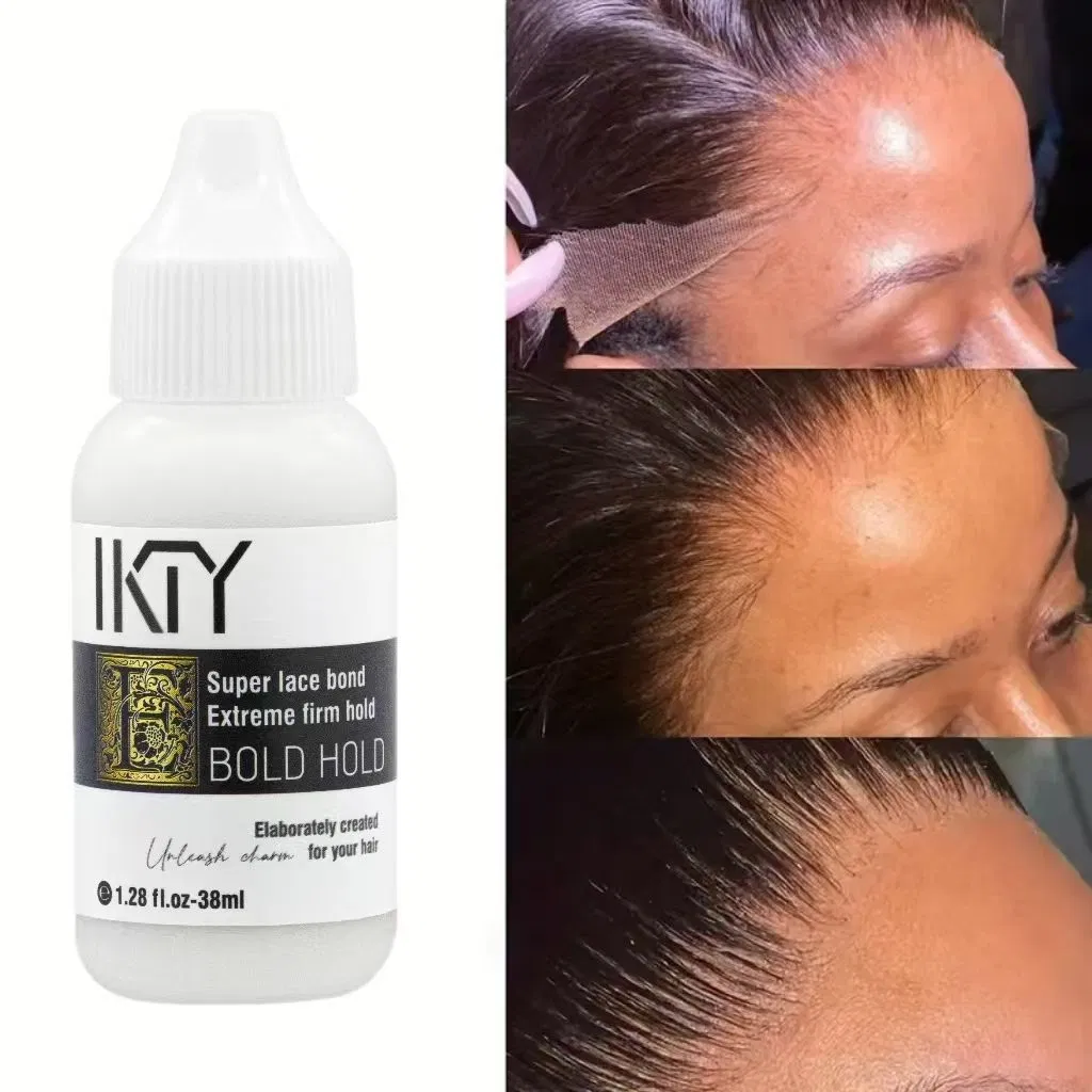 Cangty Sports Private Label Custom Hair Lace Front Glue Waterproof Wig 30ml Glue Strong Hold Hair Lace Glue