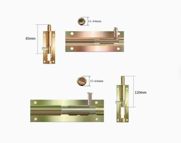 Toolbox Case Draw Latch, Car Door Latch & Hook Kit - Durable Toggle Latch