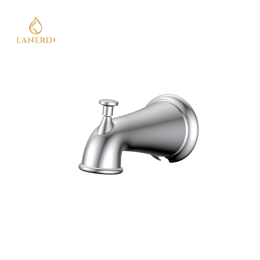 Стильный черный излив для смесителя из цинка и пластика