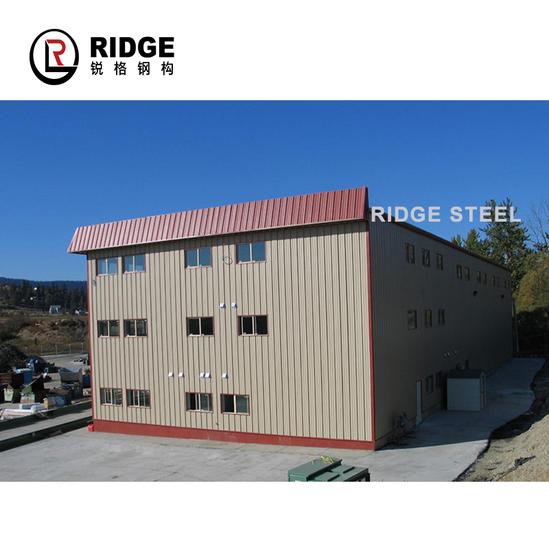 Easy to Install Galvanized Prefab Light Guage Steel Structure Shed