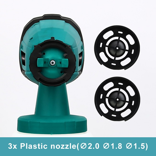 Liangye Rechargeable Battery Power Tools 18V Airless Portable HVLP Paint Spray Gun