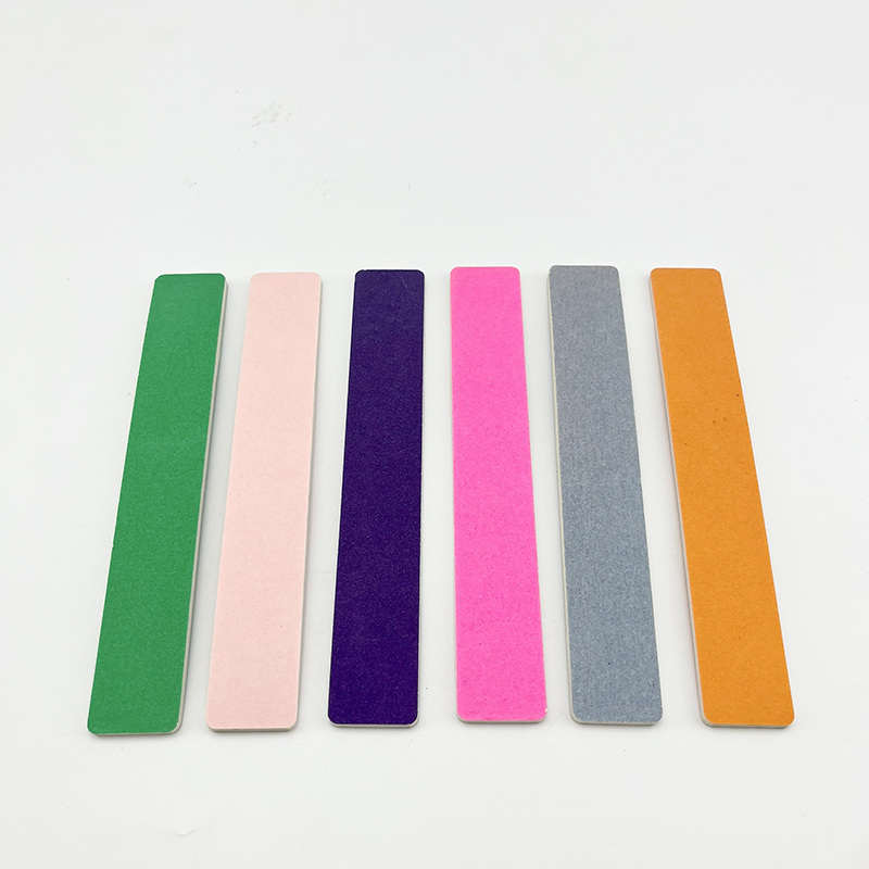 Professional Dual Sides Rectangle Square Shape EVA Nail Buffer Files