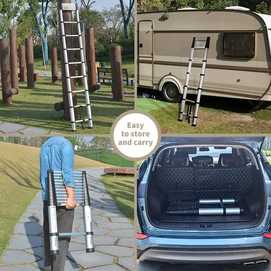 Household Extension Ladder Telescopic Folding Engineering Ladder (26473201)