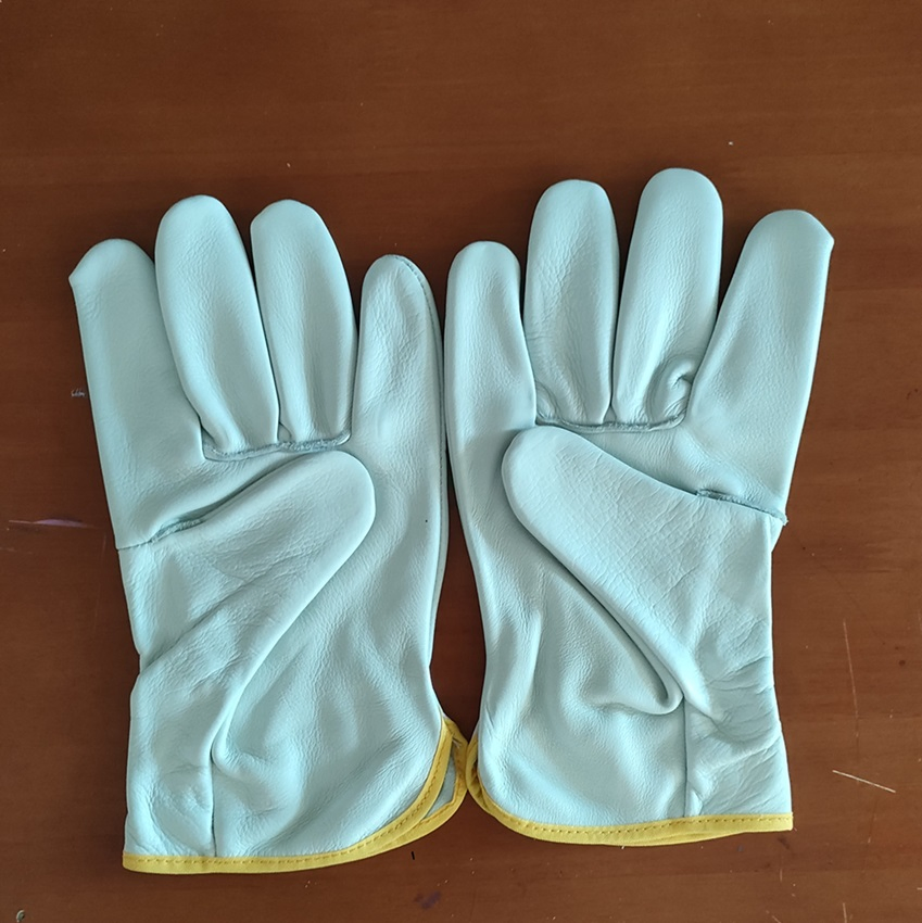 Hand Glove Goatskin Driver Gloves Leather Work Gloves