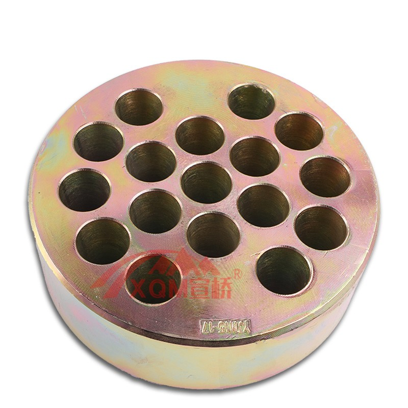 High-Strength Post Tensioned Prestressed Tendons Porous Concrete Circular Anchor