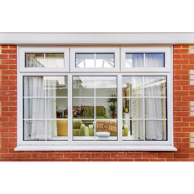 PVC/UPVC Sliding Window with Screen Net with High Quality Handle