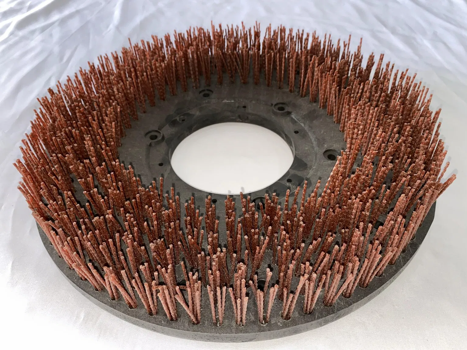 150 mm Turbine Style Disc Brush for Deburring Automotive Black Color