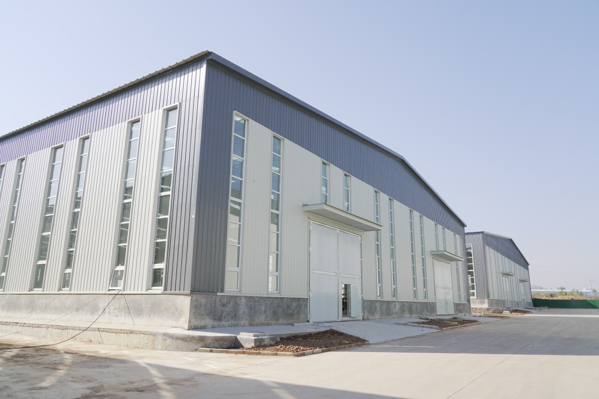 Wf Beams and Columns Frame Prefab Structural Steel Building of Warehouse