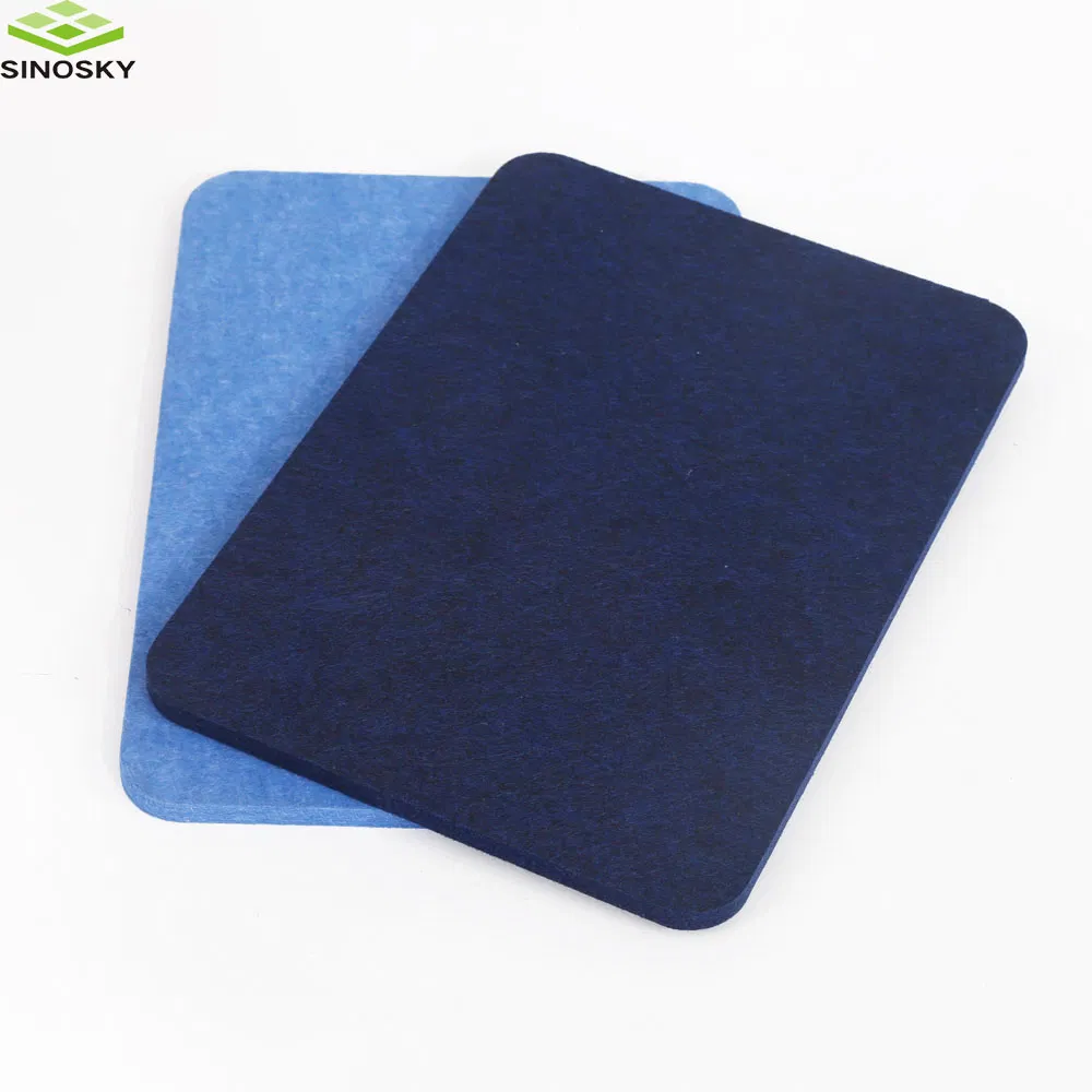Attractive Colorful Decorative Polyester Acoustic Panel for KTV/Restaurants/Bars/Cafes