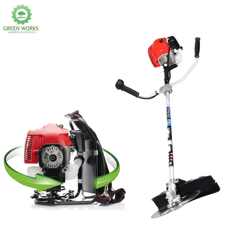 2 - Stroke Gasoline Grass Brush Cutter - Versatile Lawn Mower & Hill Splitter Machine