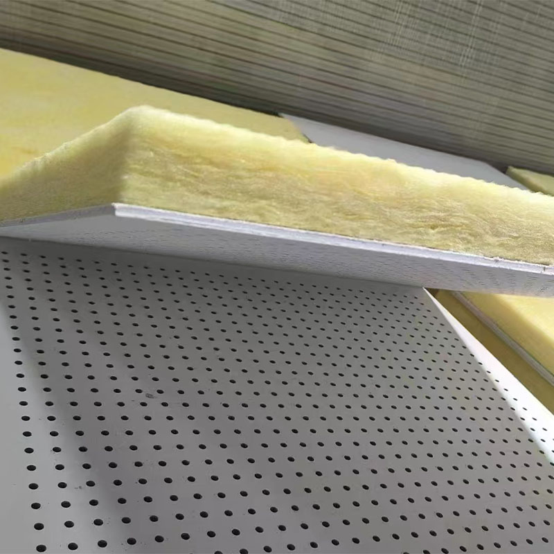 Wall Ceiling Soundproof Interior Slatted Sound Absorption Panel