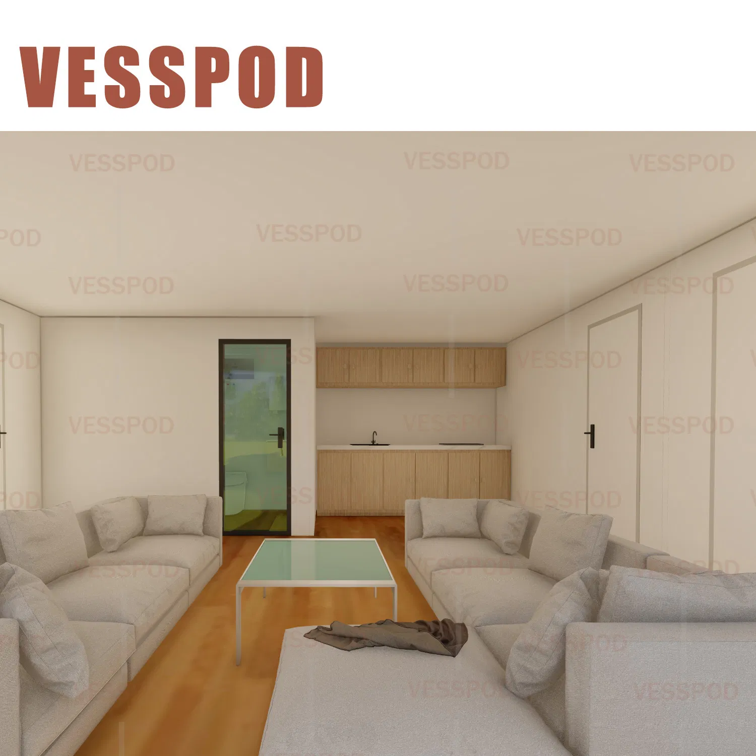 Construction Real Estate Mini Modular Homes Portable Togo Convenient Shop