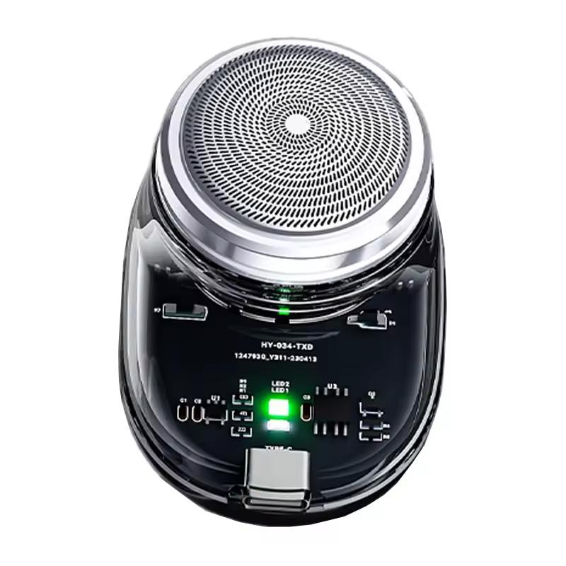 Mini Travel Waterproof 3-Piece Shaver 3-in-1 Wireless Beard Electric Shaver