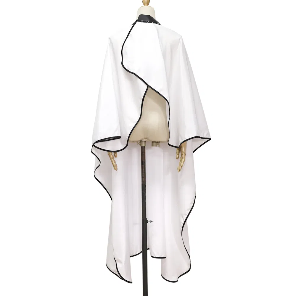 Barbertop Haircut Cloth Salon Waterproof Barber White Cape Hairdresser Apron