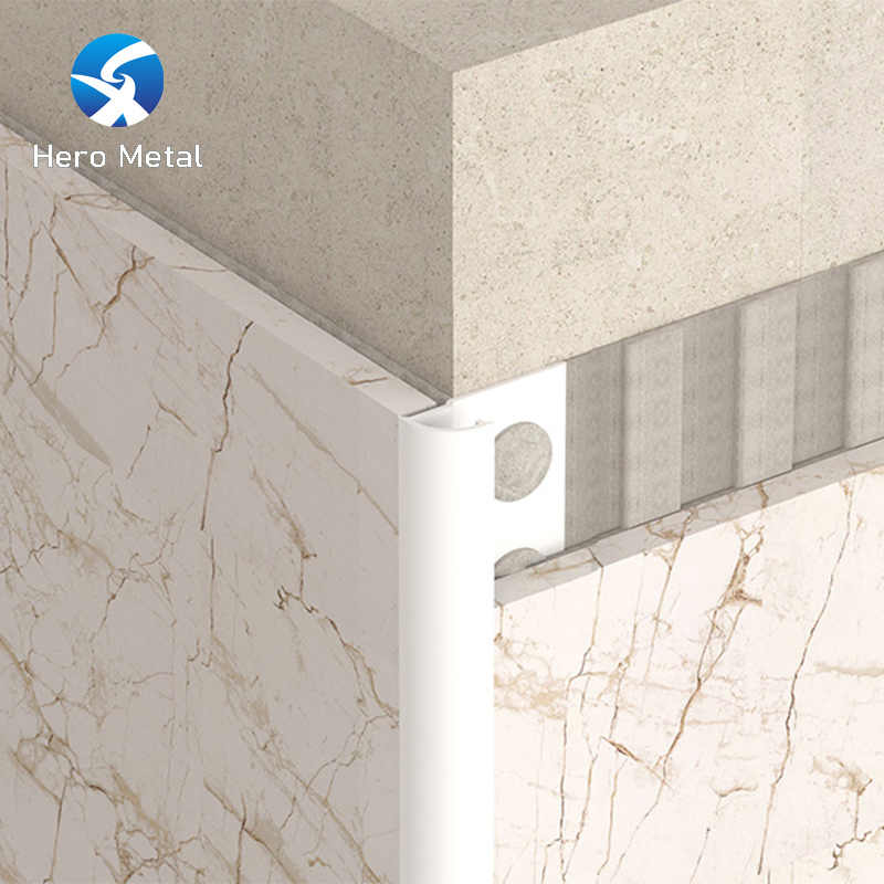 Brass Half Round Outside Edge Tile Trim