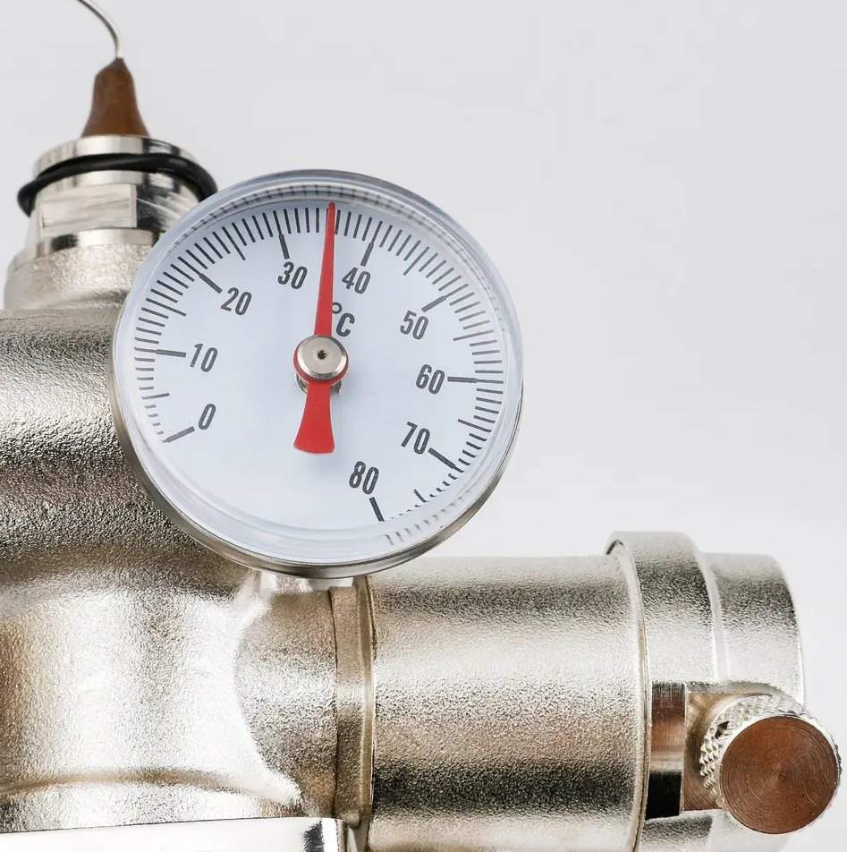 Floor Heating Water Mixing System Compact Thermostatic Mixing Control Set