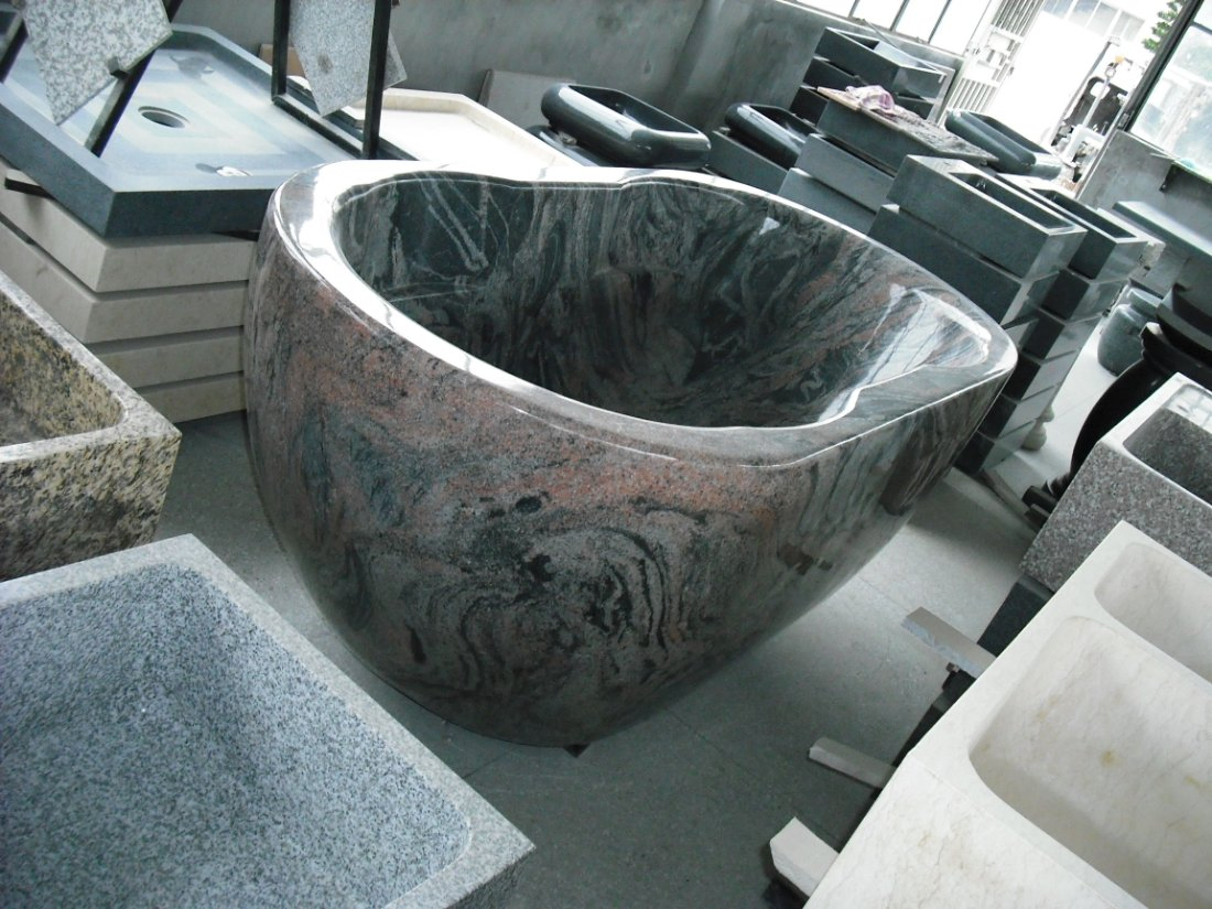 Мраморная ванна для ванной комнаты и СПА