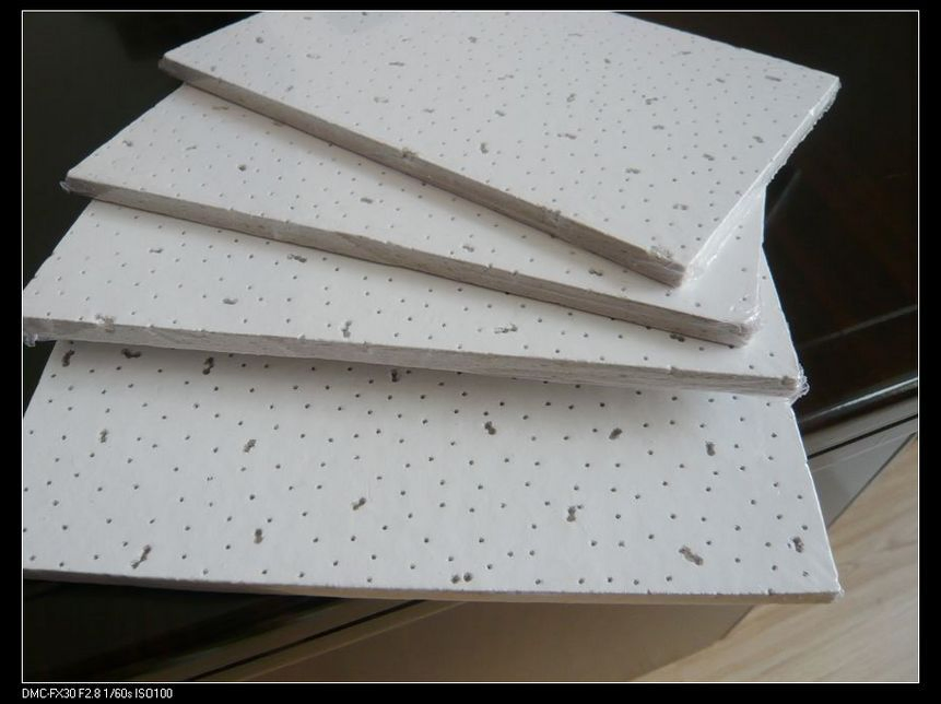 Acoustic Mineral Fiber Ceiling Tiles