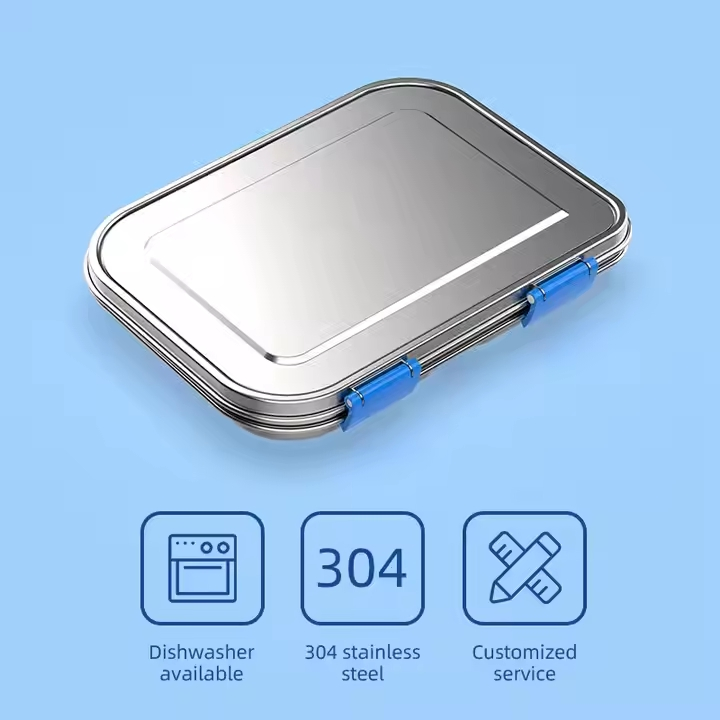 Ланчбокс Aohea из нержавеющей стали с термоизоляцией