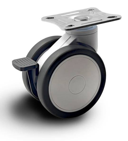 Factory Wholesale Medical Equipment Swivel Caster Wheels with Brake