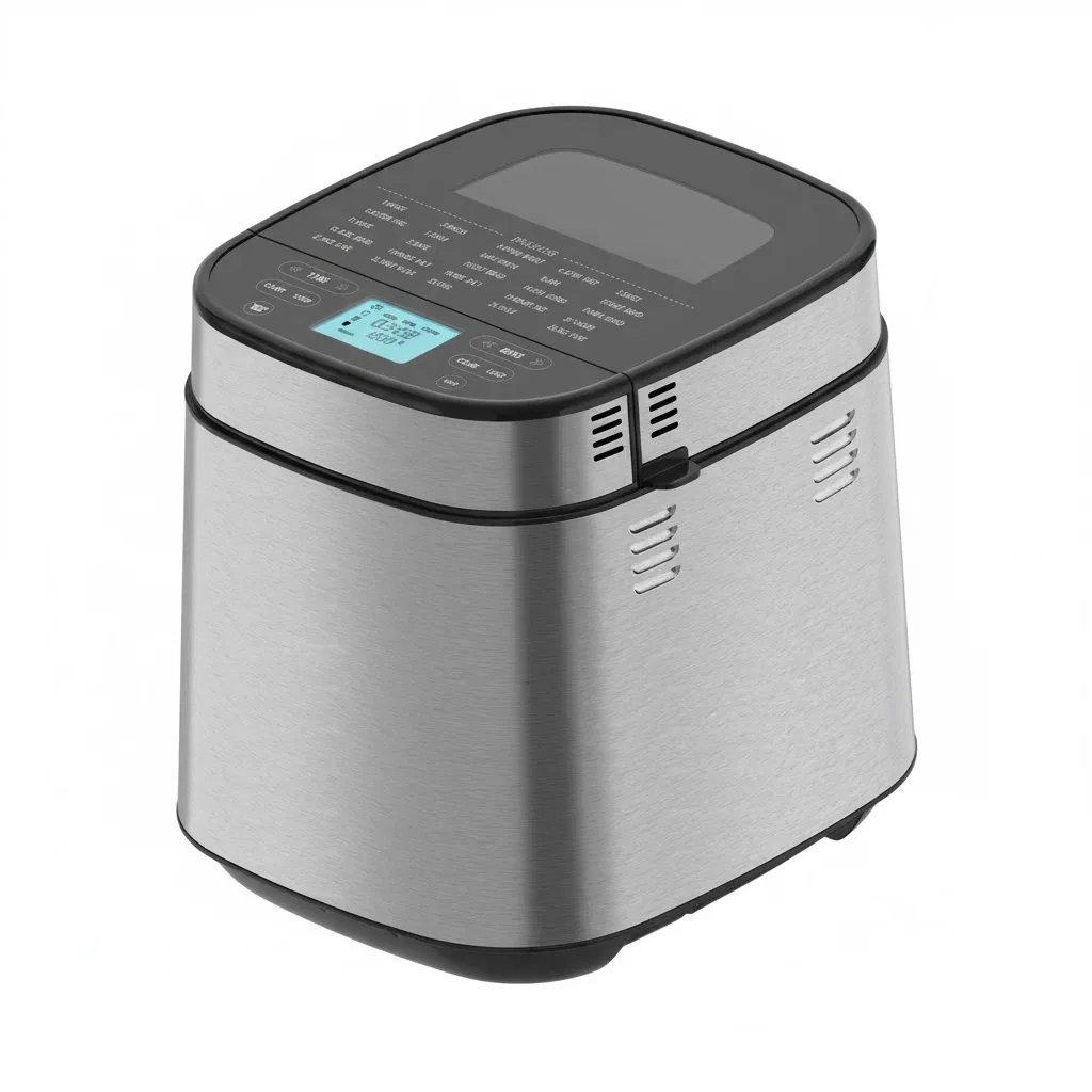 Bread Maker Machine Stainless Steel Automatic Bread Machine 3 Loaf Sizes