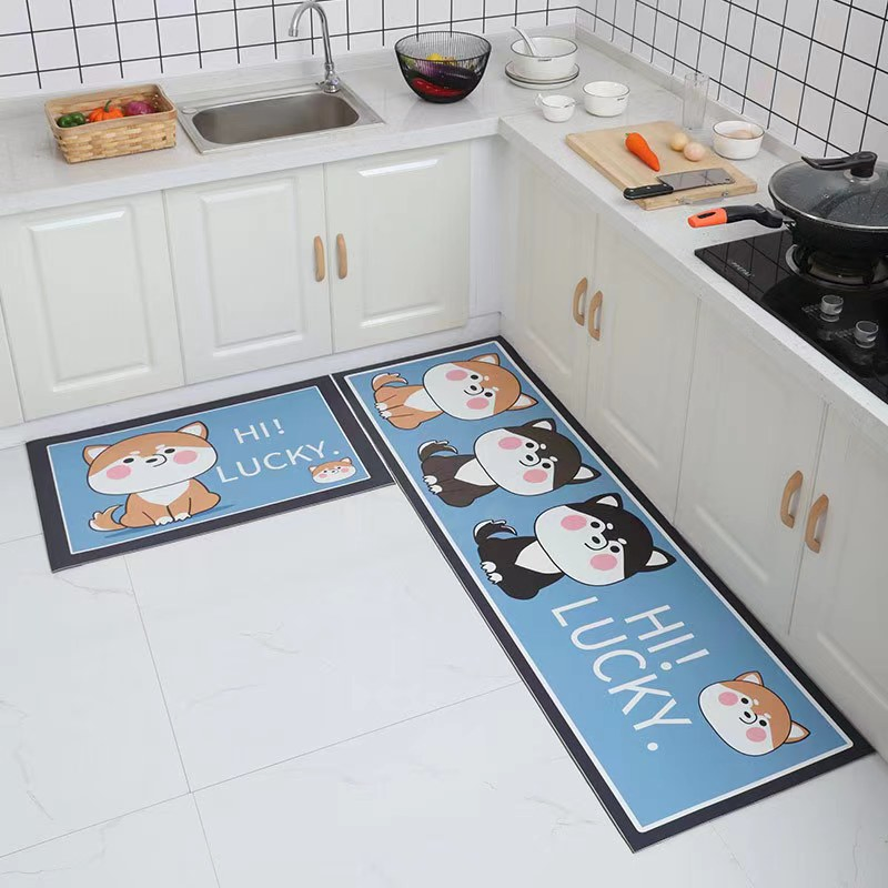 2024 Cartoon Patterns Diatom Mud Moisture Quick Drying Kitchen Mat