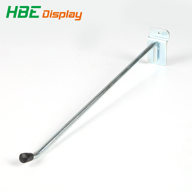 Supermarket Metal Single Wire Display Hook for Gondola Shelves