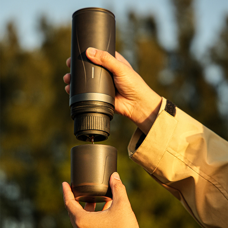 Portable Espresso Coffee Maker Cold Brew Capsule USB Extraction Machine