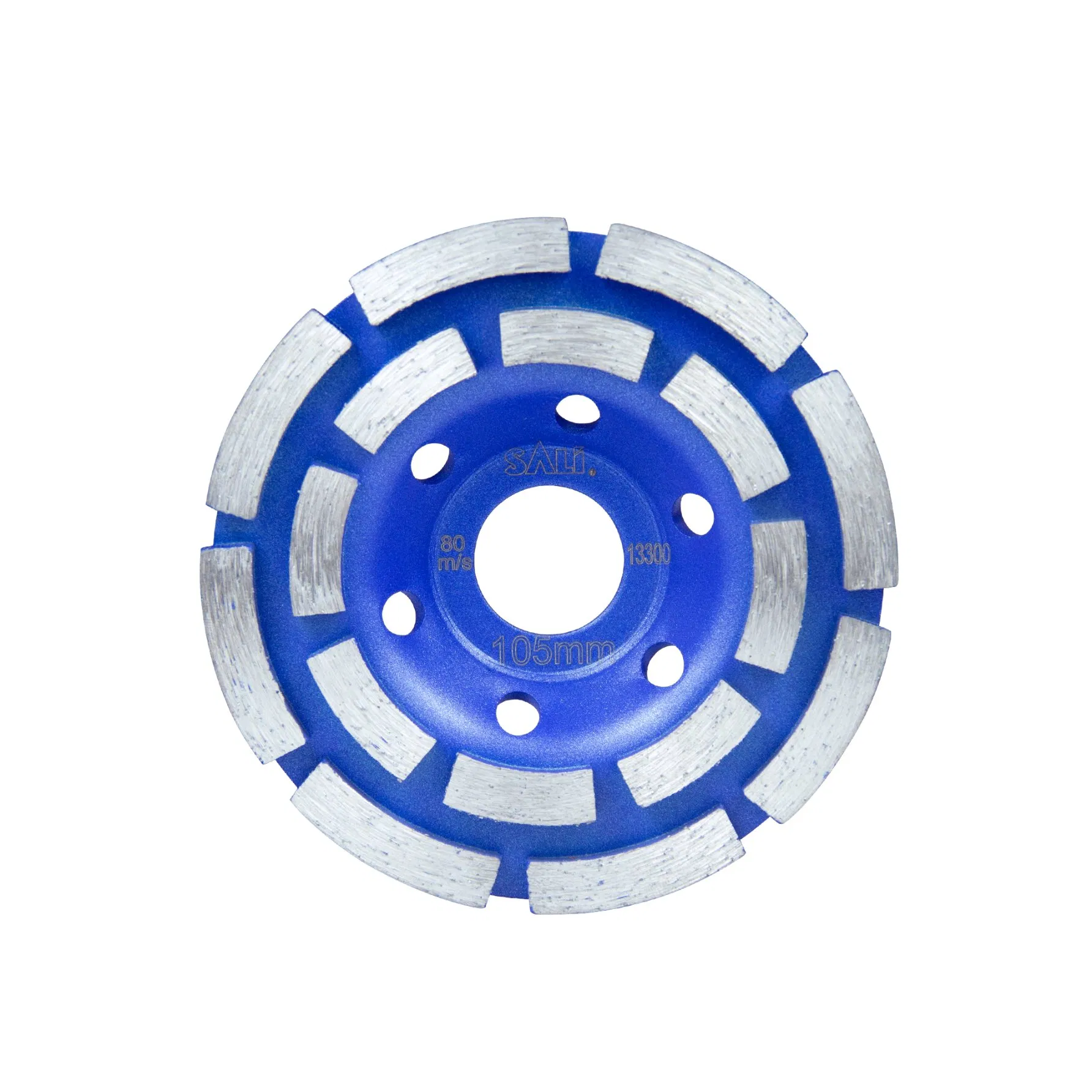 Sali 4′ ′ 105*7*20mm High Quality Double Row Diamond Grinding Wheel