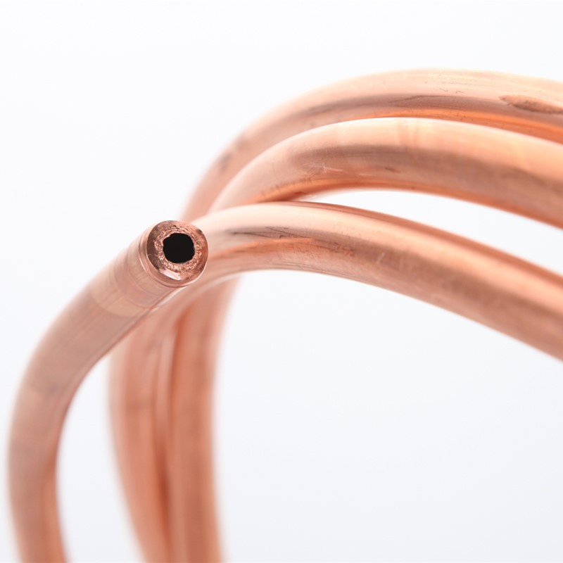 Copper Pipe Roll AC Copper Pipe for Oil Cooler & Air Conditioning