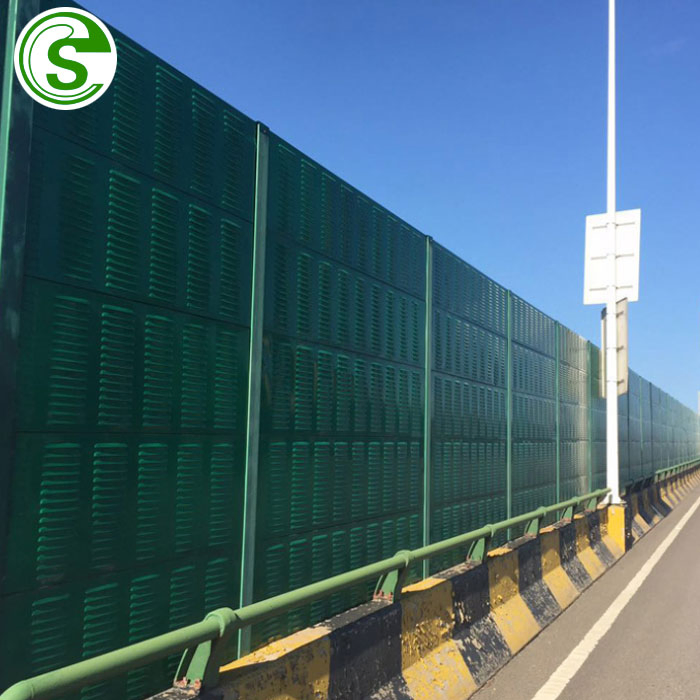 Factory Acoustic Noise Barrier Solid Polycarbon Sheet Sound Absorber Noise Barrier Wall