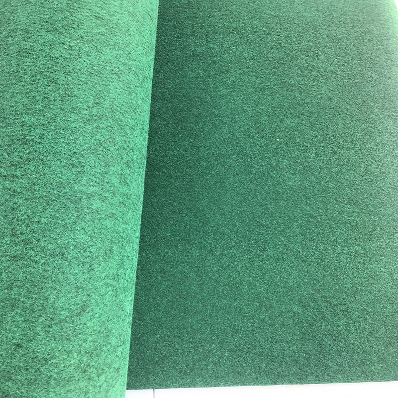 Elegant Non Woven Carpet Polypropylene Exhibition Floor Carpet for Hotels
