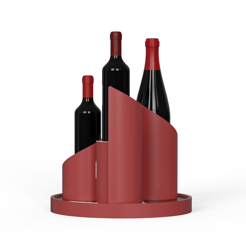 Fashionable Wine Bottle Display Rack