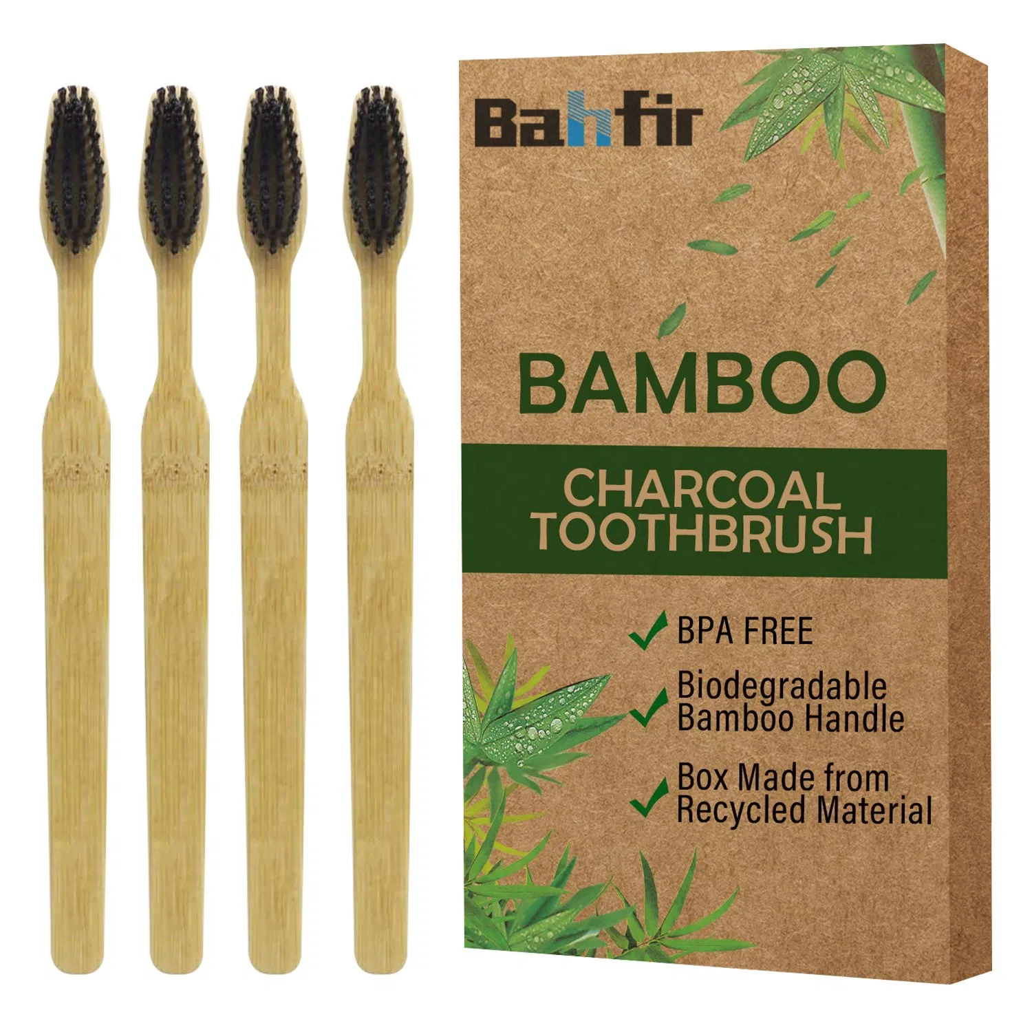 Recyle Bamboo Toothbrush for Travel Hotel Home Use