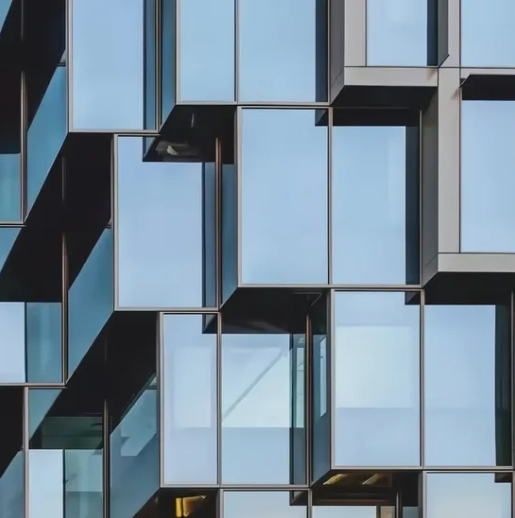 Point-Supported Glass Facade Curtain Wall Engineering System