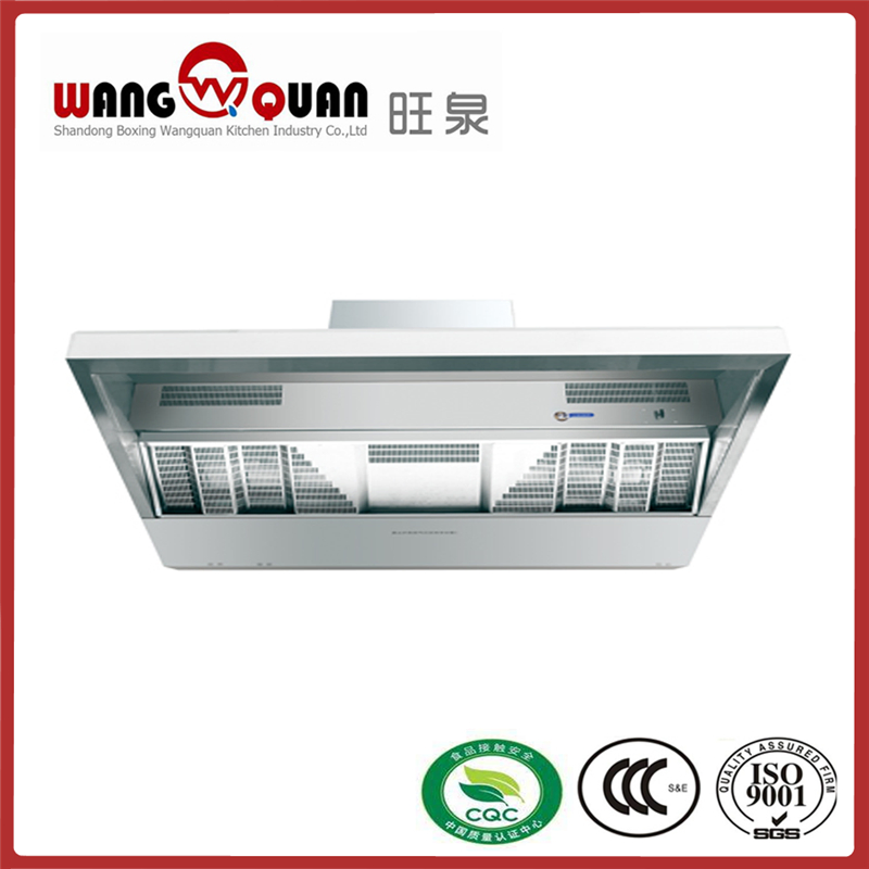 Customized Commercial Restaurant Kitchen Wall Mount Stainless Steel Smoke Range/Exhaust Hood