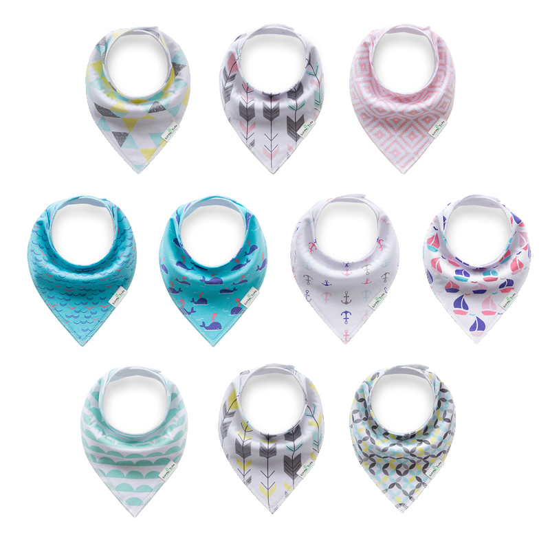 New Design Baby Bibs Baby Soft Cotton Drool Bibs