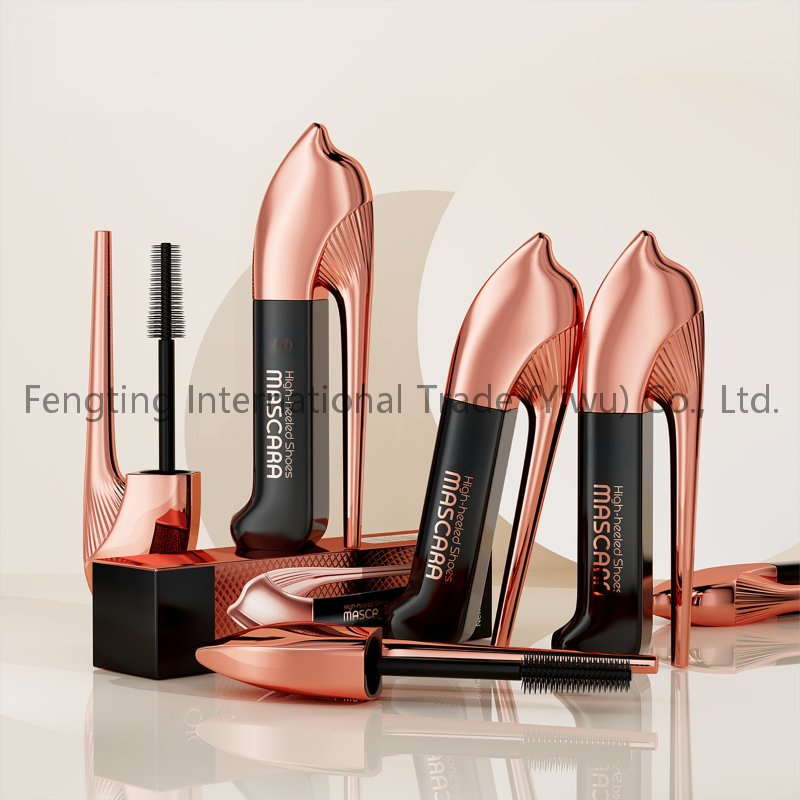 European Standard Custom Logo Printing Clear Crystal Mascara Bottle Packaging Water and Light Resistant Eyelash Wholesale Mascara