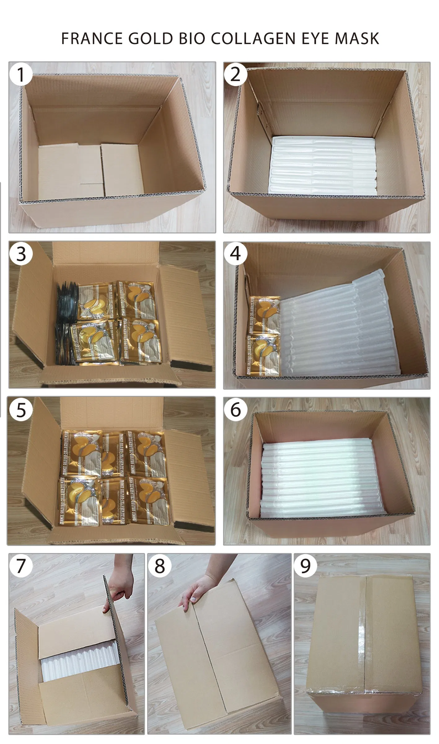 Hot Sell Organic Natural Collagen Eye Anti-Wrinkle Mask Eye Mask for Bags Under The Eyes