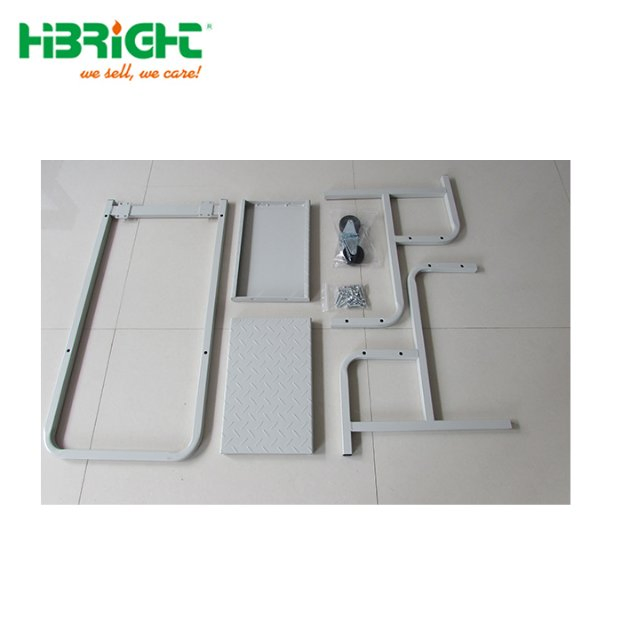 2 Step Strengthen Moveable Truck Step with Caster