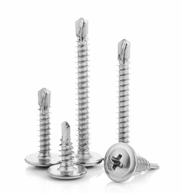 Home Hardware DIN7504 Black Phosphate Wafer Head Self Tapping Drilling Screw