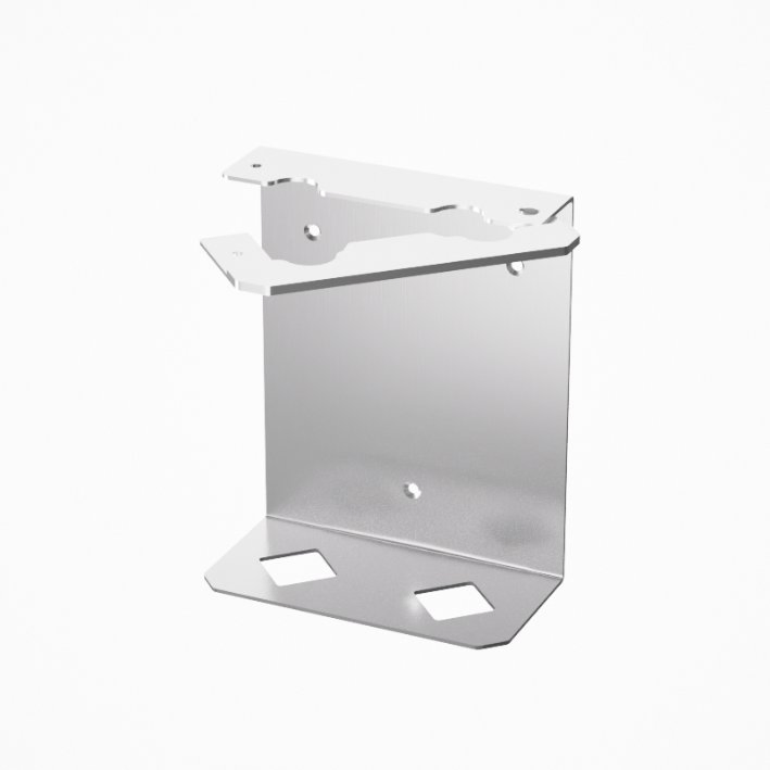 Hotel Soap Dispenser Holder Wall Mounted Bottle Bracket for Bathroom